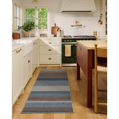 Dover Slate Blue & Natural Rug - 185 x 275 cm - All-In-One Rug