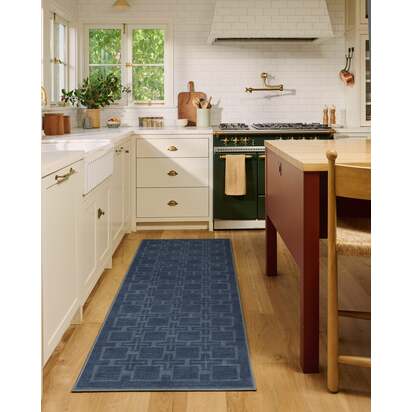 Fletcher Blue Rug - 60 x 90 cm - All-In-One Rug