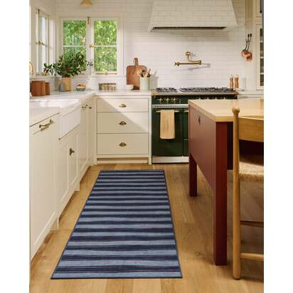 Marin Navy Rug - 75 x 215 cm - All-In-One Rug