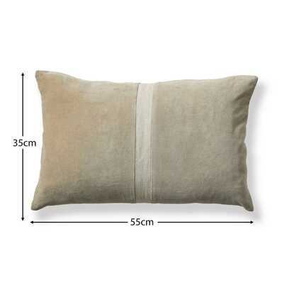 Holbeck 35x55cm Stripe Cushion Cover - Clay