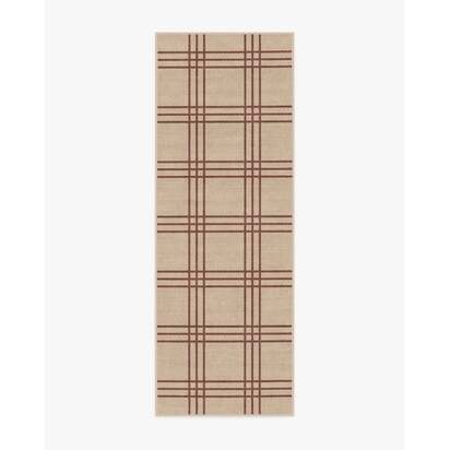 Pierre Rust & Natural Rug - 75 x 215 cm - All-In-One Rug