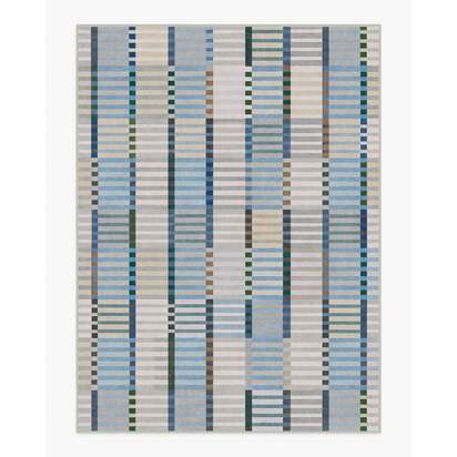 Quincy Soft Blue Rug - 275 x 365 cm - All-In-One Rug