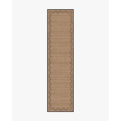 Halyard Natural Re-Jute Rug - 75 x 305 cm - Rug + Pad System