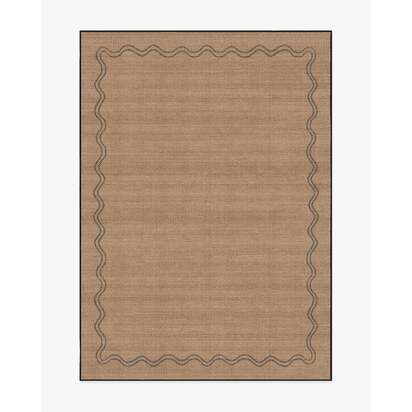 Halyard Natural Re-Jute Rug - 150 x 215 cm - Rug + Cushioned Pad System