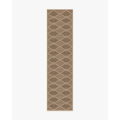 Talullah Natural Re-Jute Rug - 75 x 305 cm - Rug + Pad System