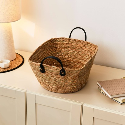 Shaldon Rectangular Basket - Natural