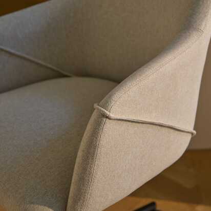 Freya Office Swivel Chair - Sand