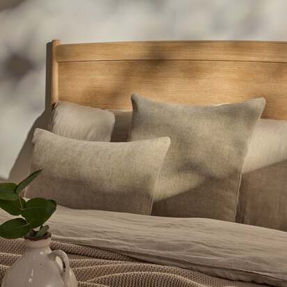 Yelden 35x55cm Scatter Cushion Cover - Mink Taupe