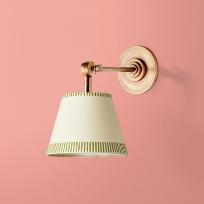 Elbow rechargeable wall fitting in antique brass