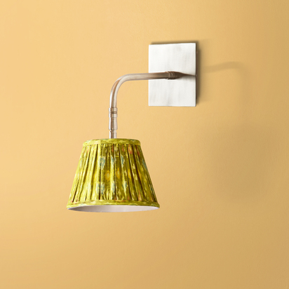 Stevie rechargeable wall fitting in antique silver