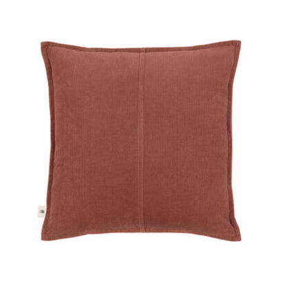 Loaf | Cordy Corduroy | 43 x 43 cm cushion | Terracotta
