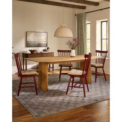 Maja Stone Blue Multicolour Rug - 75 x 215 cm - All-In-One Rug