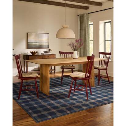 Maja Navy Multicolour Rug - 200 x 290 cm - All-In-One Rug