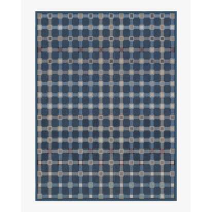 Maja Navy Multicolour Rug - 275 x 365 cm - All-In-One Rug