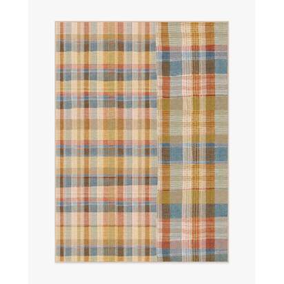 Linnea Ochre Multicolour Rug - 150 x 215 cm - All-In-One Rug