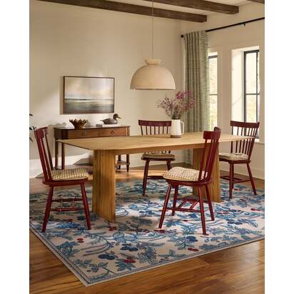 Heidi Blue & Cherry Rug - 60 x 90 cm - All-In-One Rug