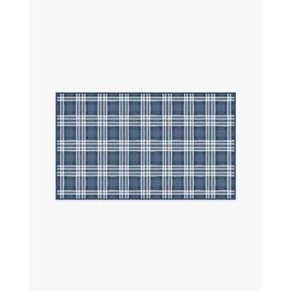 Birke Blue Rug - 90 x 150 cm - All-In-One Rug
