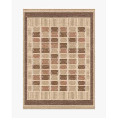 Agnes Warm Brown Rug - 150 x 215 cm - All-In-One Rug