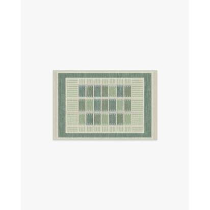 Agnes Green Rug - 60 x 90 cm - All-In-One Rug