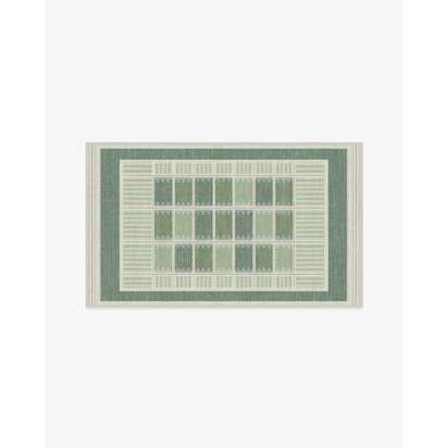 Agnes Green Rug - 90 x 150 cm - All-In-One Rug
