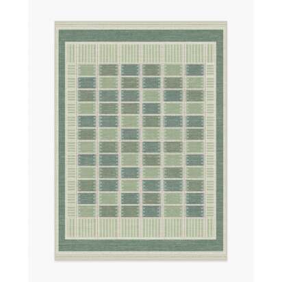 Agnes Green Rug - 150 x 215 cm - All-In-One Rug