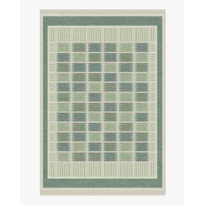 Agnes Green Rug - 185 x 275 cm - All-In-One Rug