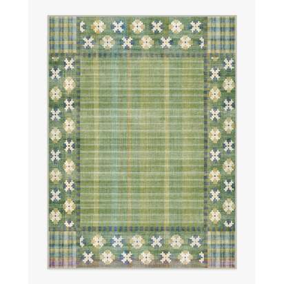 Rowley Green Flatwoven Rug - 275 x 365 cm - Rug + Pad System