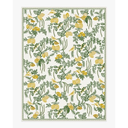 Heidi Green & Lemon Flatwoven Rug - 275 x 365 cm - Rug + Pad System