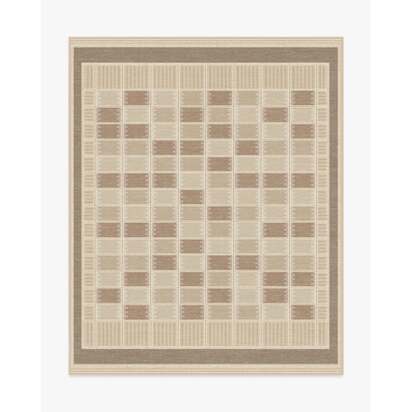 Agnes Natural Flatwoven Rug - 245 x 305 cm - Rug + Cushioned Pad System