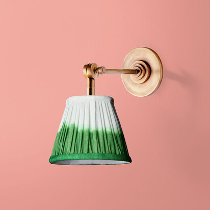 Elbow rechargeable wall fitting in antique brass