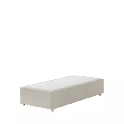Hypnos Non-Sprung Upholstered Divan Base, Single Brooklyn Shell | 32X90X190cm