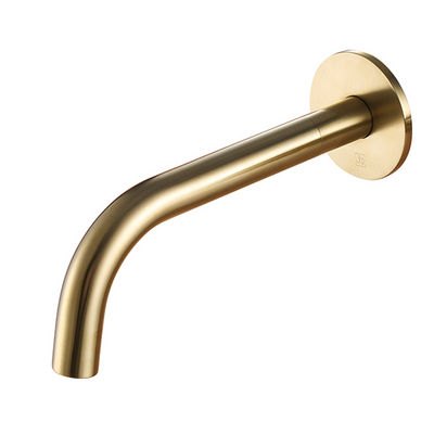 VOS Bath/Basin 250mm Spout - Brushed Brass