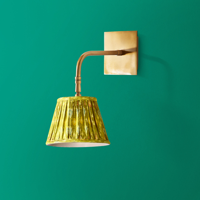 Stevie Wall Fitting in Antiqued Brass