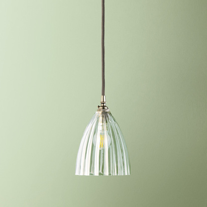 Smaller Scallop in clear glass