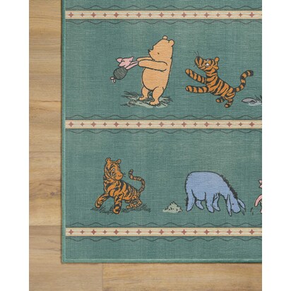 Time With Friends Teal Rug - 90 x 150 cm - All-In-One Rug