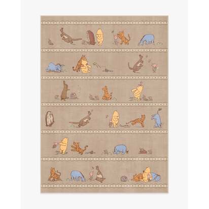 Time With Friends Tan Rug - 150 x 215 cm - All-In-One Rug
