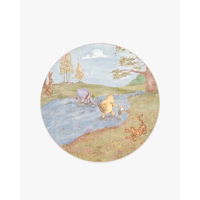 A Sunny Day Multicolour Rug - 185 Round cm - All-In-One Rug