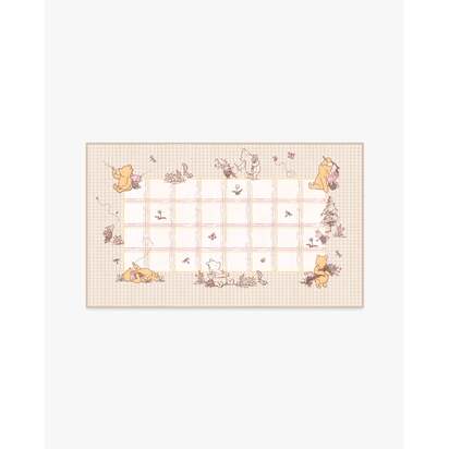A Picnic Together Cream Multicolour Flatwoven Rug - 90 x 150 cm - Rug + Cushioned Pad System