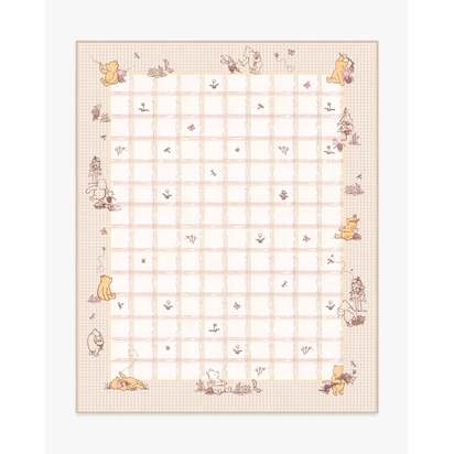 A Picnic Together Cream Multicolour Flatwoven Rug - 90 x 150 cm - Rug + Cushioned Pad System