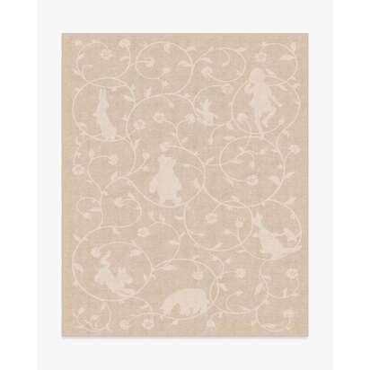 Once Upon a Gathering Natural Flatwoven Rug - 90 x 150 cm - Rug + Cushioned Pad System
