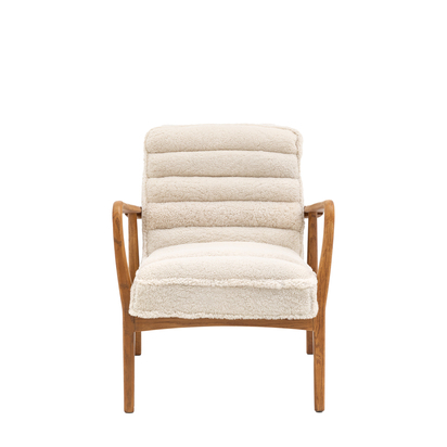 Bramham Armchair Cream Sheepskin