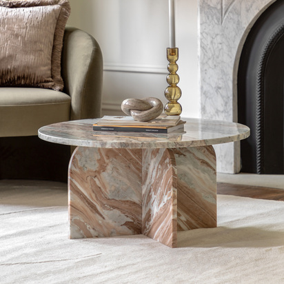Rosedale Coffee Table Natural 800x800x400mm