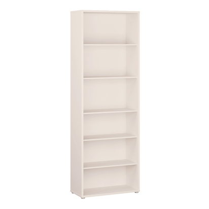 Pembroke Tall Wide Bookcase with 5 Shelves in Sand
