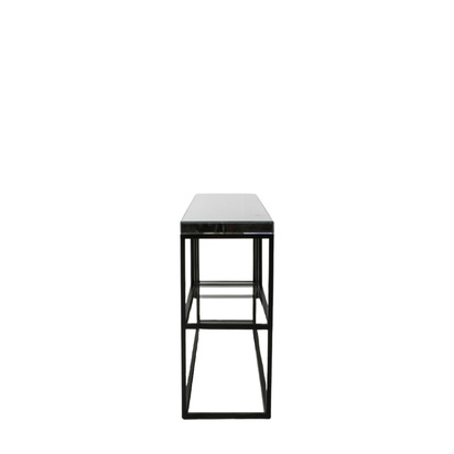 Hadstone Console Table Black 1200x360x820mm