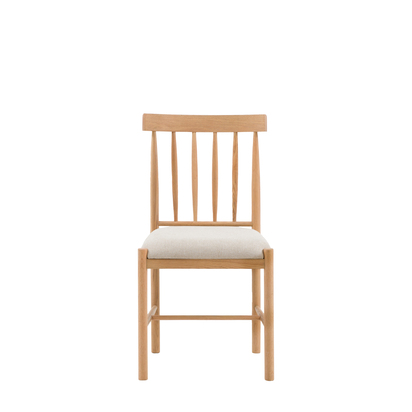 Windsor Uph Dining Chair Natural (2pk)
