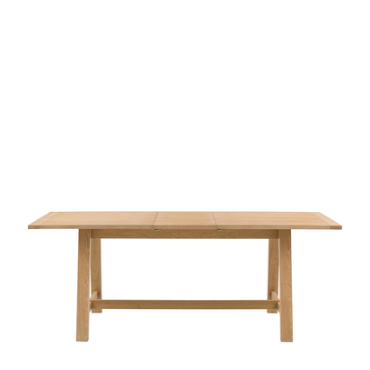 Windsor Ext Trestle Dining Table Nat 1600/2000x750mm