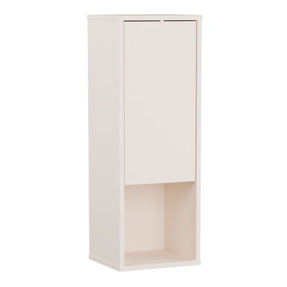 Pembroke Narrow Cupboard with 1 Door Push-to-Open in Sand