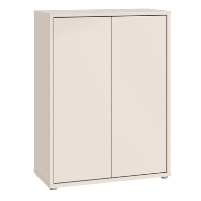 Pembroke Shoe Cabinet with 2 Doors Push-to-Open in Sand
