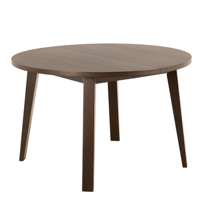 Montrose Round Extendable Dining Table in Smoked Oak 120/220 x 120 x 75cm