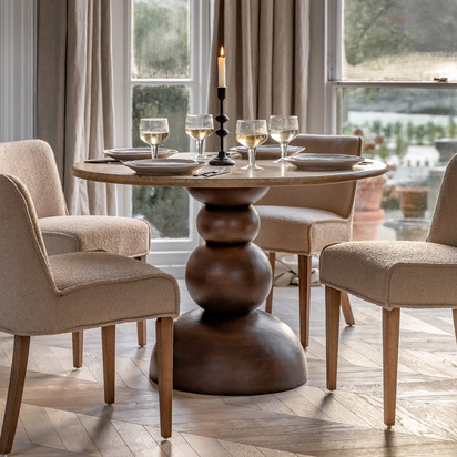 Highwell Round Dining Table 1100x1100x730mm